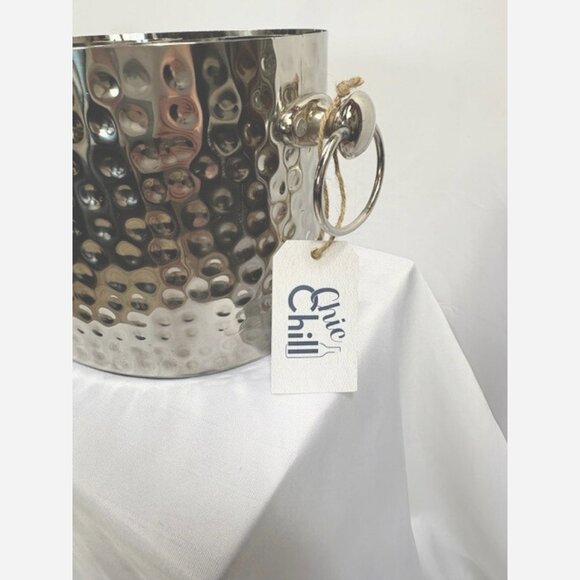 🎄 🎉 Stainless 3-Bottle Wine Chiller/Bucket - Picture 6 of 6